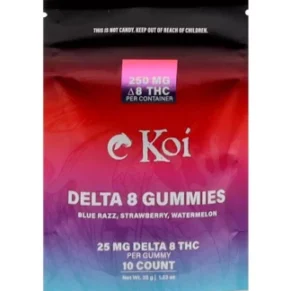 Koi Delta 8 Gummies Variety Pack 250mg