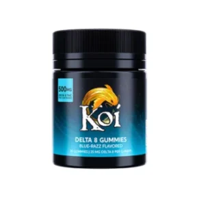 Blue-Razz Koi D8 THC Gummies 500mg