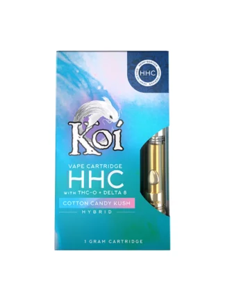 Cotton Candy Kush Hybrid Koi HHC Vape Cartridge 1G