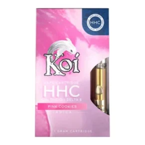 Pink Cookies Indica Koi HHC Vape Cartridge 1G