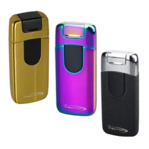 Vector Electron Double Flame Torch Lighter