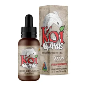 Strawberry Koi Naturals CBD Oil Tincture 30ml