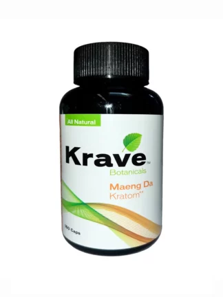 Krave Botanicals Maeng Da Kratom Capsules 150ct