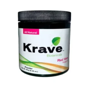 Krave Botanicals Red Vein Kratom Powder 60g