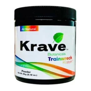 Krave Botanicals Trainwreck Kratom Powder 60g