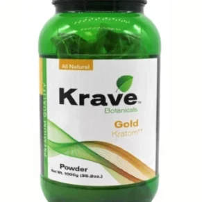 Krave Gold Kratom Powder 1000g