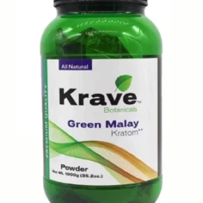 Krave Green Malay Kratom Powder 1000g