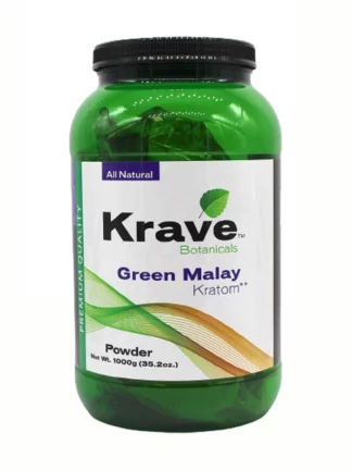 Krave Green Malay Kratom Powder 1000g