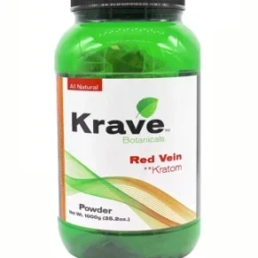 Krave Red Vein Kratom Powder 1000g