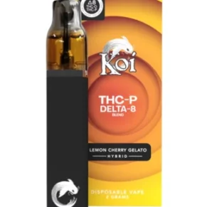 Lemon Cherry Gelato Koi Delta 8 THC + THC-P Vape 2G