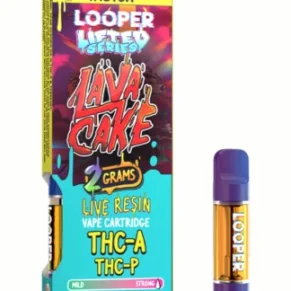 Lava Cake Looper Lifted Series THC-A+THC-P Live Resin Vape Cartridge 2G