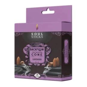 Lavender Soul Sticks Backflow Incense Cone