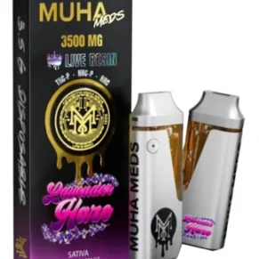 Lavender Haze Muha Meds Live Resin THCP+HHCP+HHC Vape 3500MG