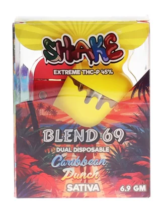 Lime Sherbert Punch X Caribbean Punch Shake Extreme THC-P Blend 69 Dual Disposable 6.9 G