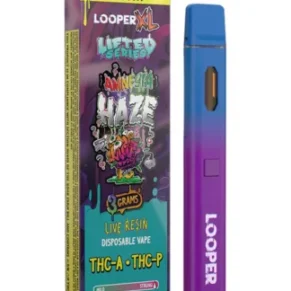 Amnesia Haze Looper XL Lifted Series THC-A+THC-P Vape 3G