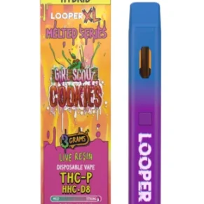Girl Scout Cookies Looper XL Melted Series THC-P+HHC+D8 Vape 3G