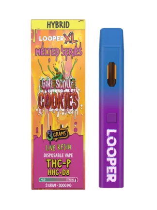 Girl Scout Cookies Looper XL Melted Series THC-P+HHC+D8 Vape 3G
