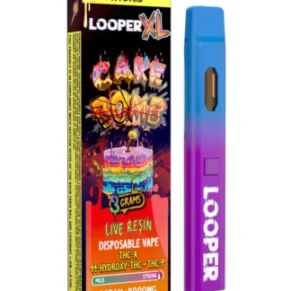 Cake Bomb Looper XL Lifted Series THC-A+11-hydroxy-THC+THC-P Vape 3G