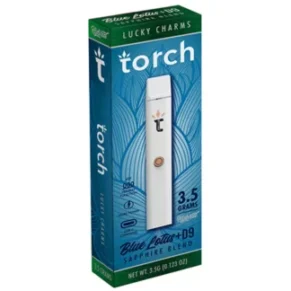 Lucky Charms Torch Blue Lotus + D9 Sapphire Vape 3.5G