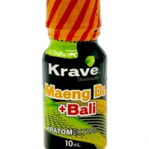 Maeng Da + Bali Krave Botanicals Kratom Extract 10ml