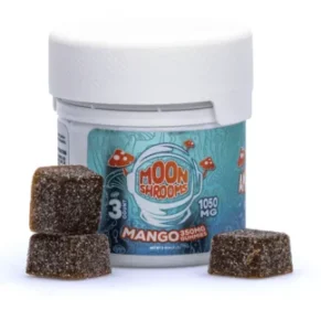 Mango Galaxy Treats Amanita Moon Shrooms Gummies 1050mg