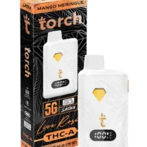 Mango Meringue Torch Live Rosin THC-A Disposable 5G