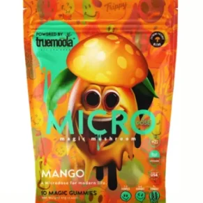 Mango Truemoola Micro Magic Mushroom Gummies 10ct