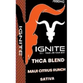 Maui Citrus Runch Ignite THC-A Blend Disposable 7000mg