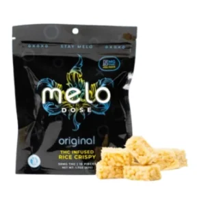 Melo Dose Original Delta-9 THC Infused Rice Crispy 50mg