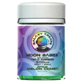 Citrus Melon Comet Galaxy Treats Moon Babies THC-O Gummies 500mg