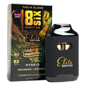 Midnight Melona 8SIX Elite Edition THC-H Disposable 4G