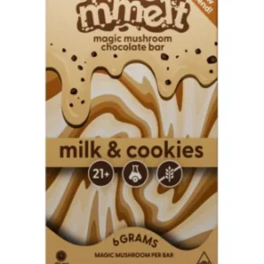 Milk & Cookies Mmelt Magic Mushroom Chocolate Bar 6G