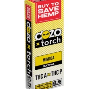 Mimosa Dozo x Torch THC-A + THC-P Disposable 2.5G