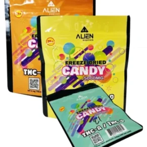 Mixed Flavor Alien Exotics Freeze Dried THC-A+THC-P Candy 5000mg