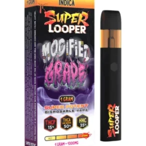 Modified Grape Super Looper Super Potent THCP+THCA+HHC Vape 1G