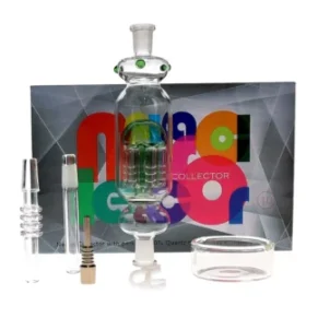 10mm Nectar Collector With Tree Perc + Titanium & Quartz Tip