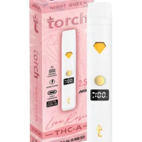 Night Queen Torch THC-A Live Rosin Disposable 2.5G