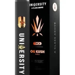 OG Kush University Liquid Diamonds THCA Disposable 2G