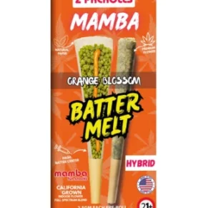 Orange Blossom Mamba Batter Melt Full Spectrum Blend Pre-Roll 2ct 2.5G