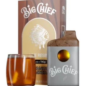 Orange Elixer Big Chief Live Resin THC-A+THC-P Disposable Vape 3G