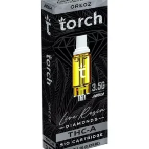 Oreoz Torch THC-A Live Resin Diamonds 510 Cartridge 3.5G