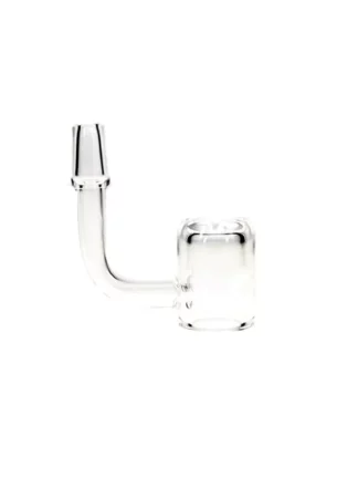 Pacific Etched Logo 90 Degree 14MM Joint Quartz Banger