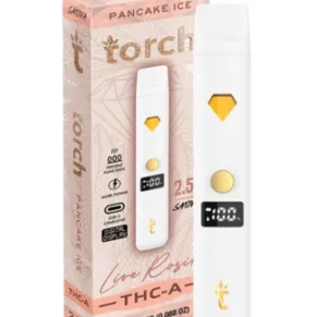 Pancake Ice Torch THC-A Live Rosin Disposable 2.5G