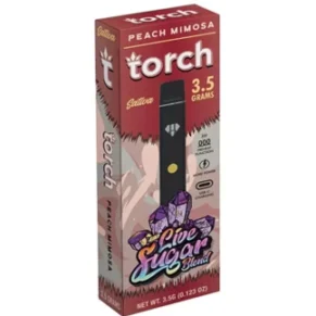 Peach Mimosa Torch Live Sugar Blend Vape 3.5G