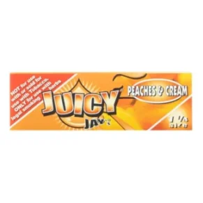Peaches & Cream Juicy Jay’s 1 1/4 Rolling Papers