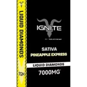 Pineapple Express Ignite Liquid Diamonds Disposable 7000mg