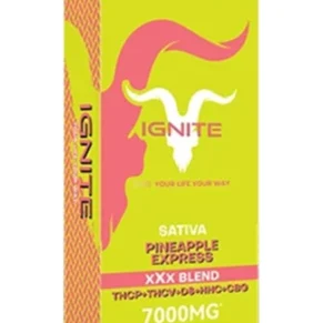 Pineapple Express Ignite XXX Blend Disposable 7000mg