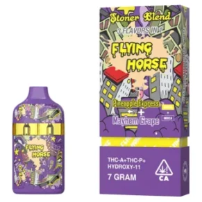 Pineapple Express | Mayhem Grape Flying Horse Stoner Blend Disposable 7G