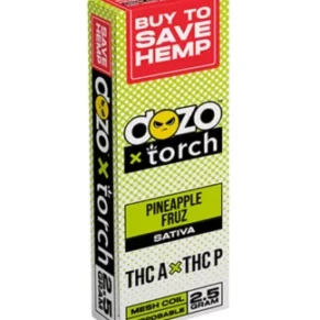 Pineapple Fruz Dozo x Torch THC-A + THC-P Disposable 2.5G