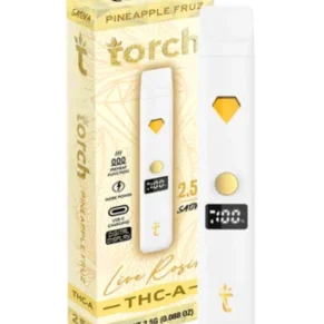 Pineapple Fruz Torch THC-A Live Rosin Disposable 2.5G